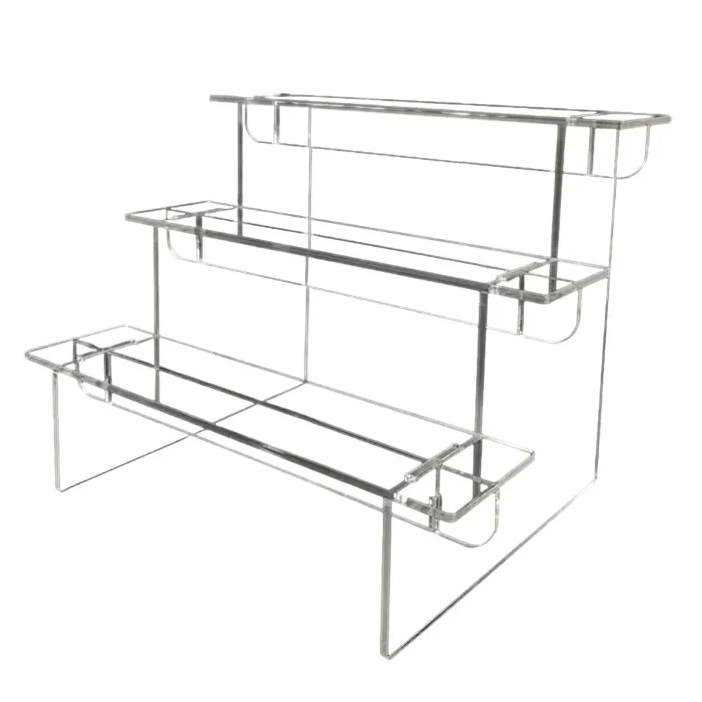 アクリル製ディスプレイスタンド,1〜5レベル,カップケーキ, - Pop Display Shelf のレビューと価格
