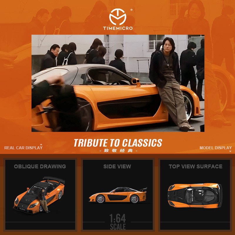 タイムマイクロ-TM 1/64 ワイルド・スピード マツダ  - Die Cast Car 1 64 のレビューと価格