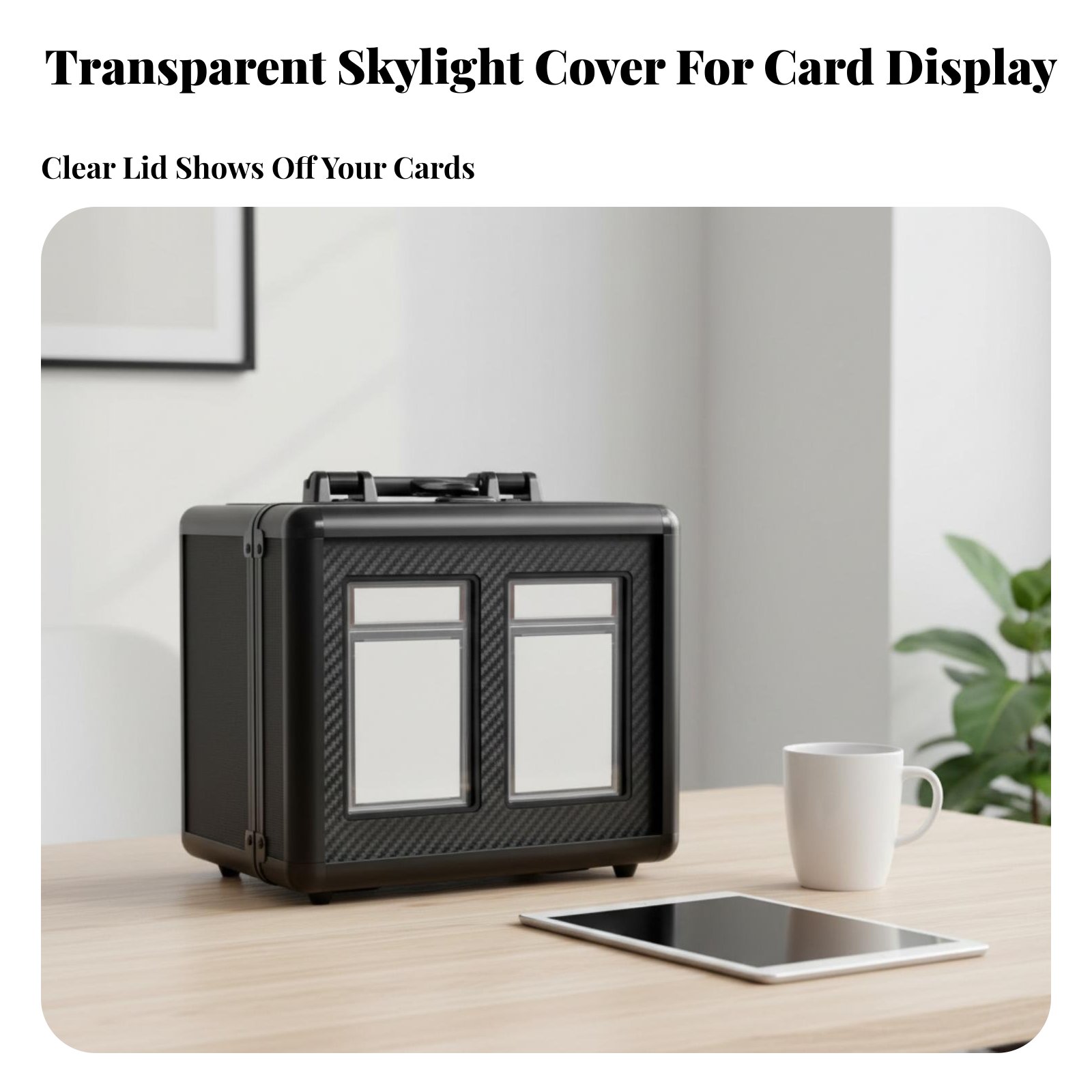 PSAカードディスプレイボックス ハンドル付きポータブル グ - Graded Card Display のレビューと価格