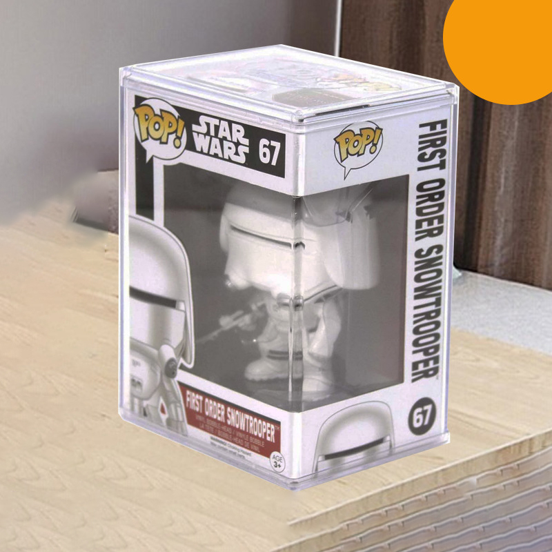 ファンコポップ4インチ用の保護ケース,収集品用の透明なアクリ - Funko Pop Protector のレビューと価格
