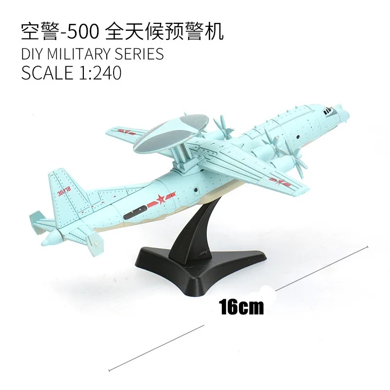 4D 組み立て済み航空機モデル空挺警戒機 1/240 スケー - Model Airplane Plastic のレビューと価格