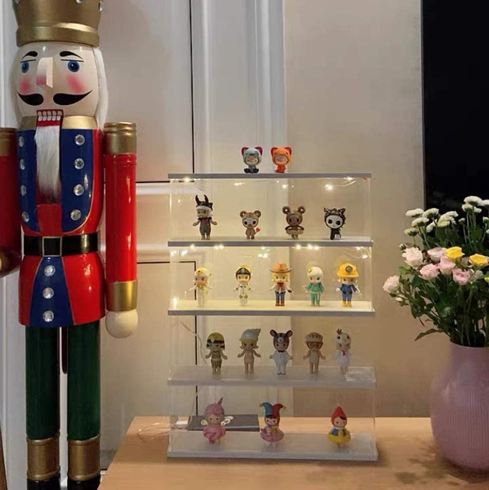 アクションフィギュア用アクリル陳列ケース,収納ボックス,防塵 - Funko Pop Protector のレビューと価格