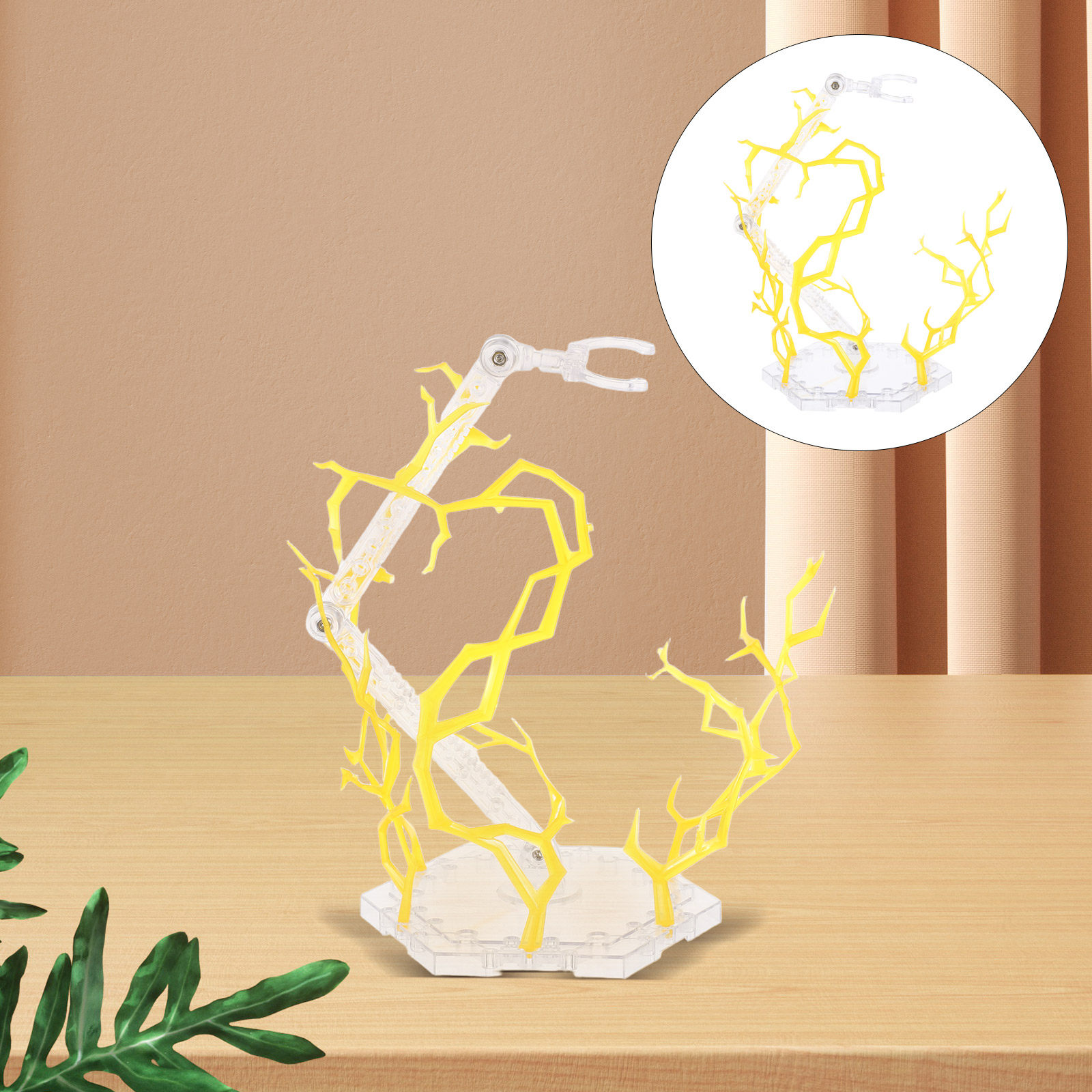 アクションフィギュアディスプレイスタンド透明調整可能なサポー - Action Figure Stand のレビューと価格