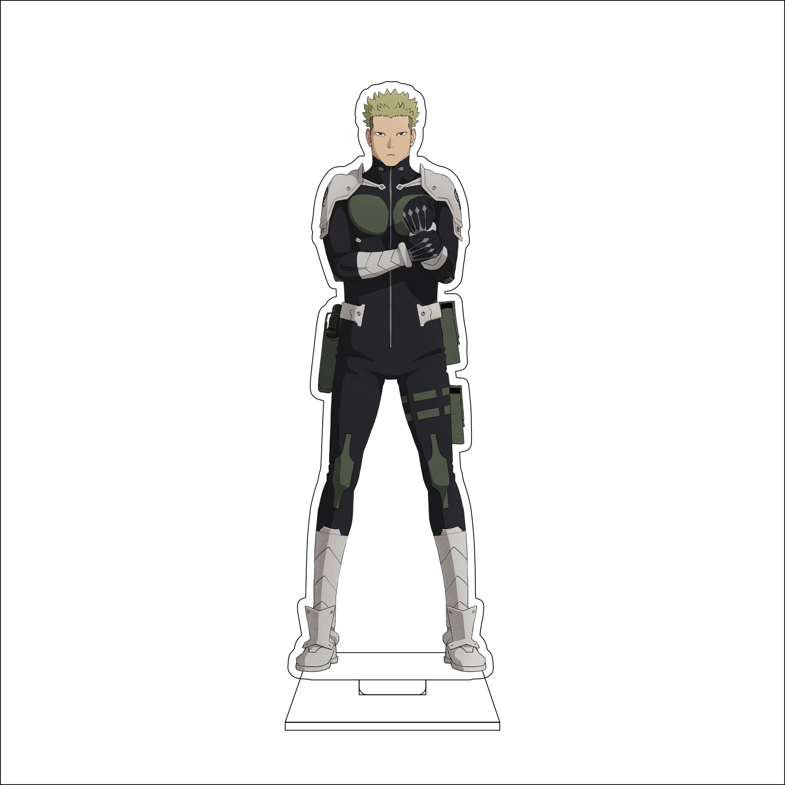 16 センチメートルアニメ怪獣 No.8 コスプレアクリルフ - Figma Stand Set のレビューと価格
