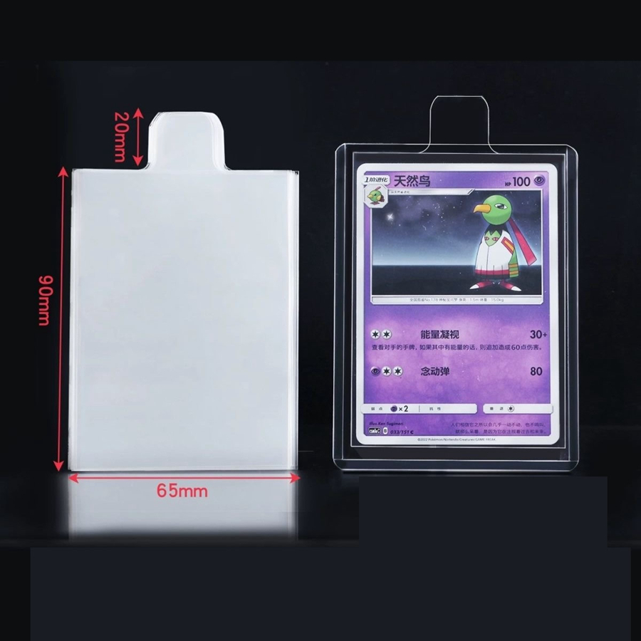 100 個 65*90 ミリメートルバルジゲームカードスリー - Card Penny Sleeve のレビューと価格
